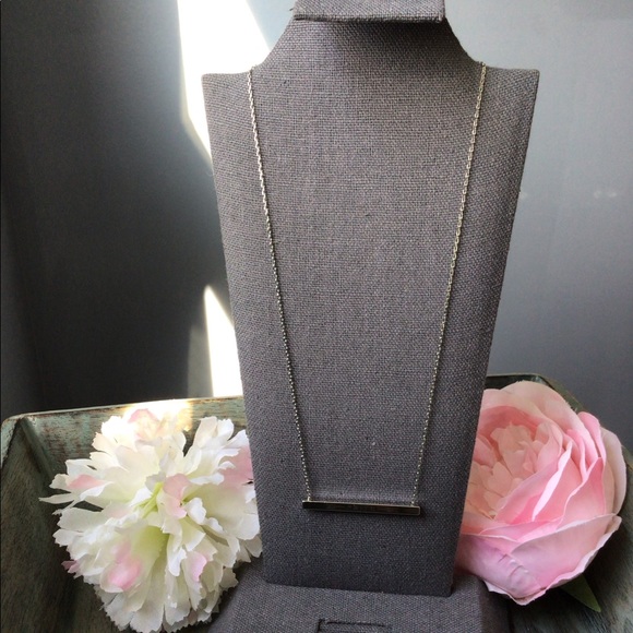 Silver Bar “Faith“ Necklace - Picture 6 of 7